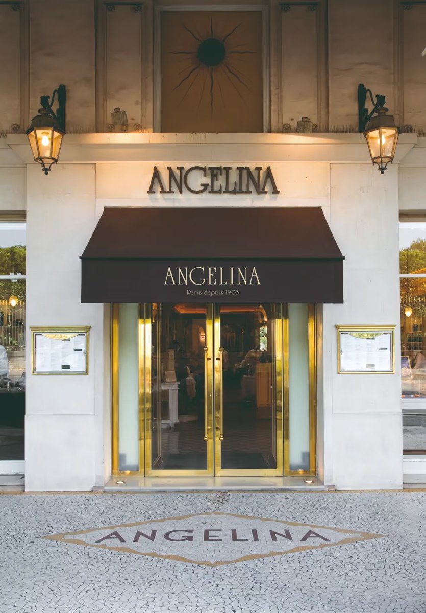 Angelina tea room in Paris