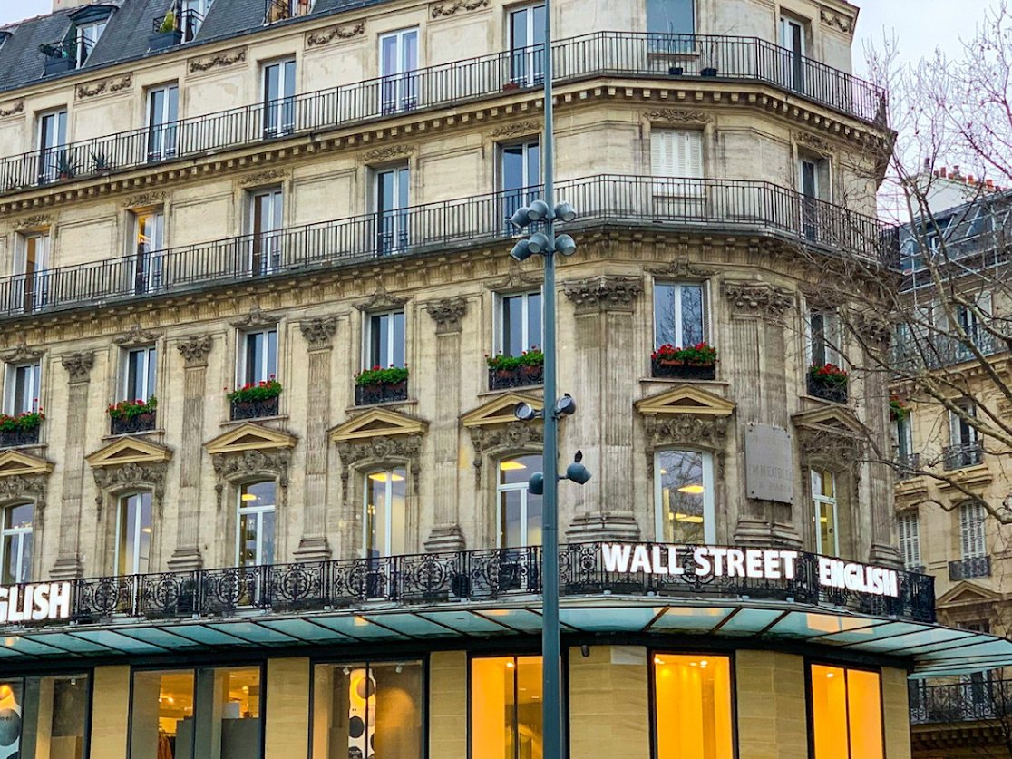 Wall Street English Paris République centre, illustrative location